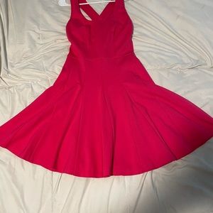 Banana Republic Sleeveless Hot Pink Cocktail Dress